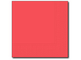 serviettes 33x33cm 2plis 1/4e vouw rouge 2000 pieces