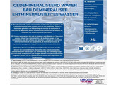 Eau demineralisee 25 litres