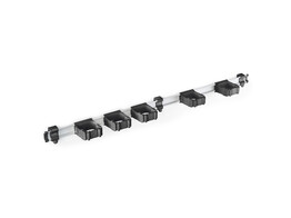 Toolflex one rail 94cm avec 5 supports noir