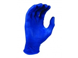 Gants en latex non poudre medium bleu 100 pieces  DI551002-30/M 