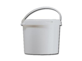 Seau en plastique blanc 10 litres