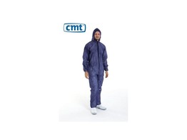 Wegwerpoverall CMT non woven BLAUW XL reg 1st/zak  50st doos