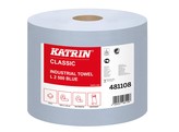 Industrierol Katrin L2 2 laags verlijmd blauw 2 rollen