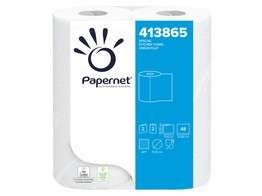 Papernet essuie tout 2pli cellulose 14x2rouleaux