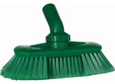 Brosse a passage d eau avec angle reglable vert souple Vikan